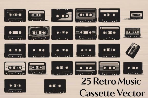 Download Classic Audio Tape SVG Bundle - Classic Collection