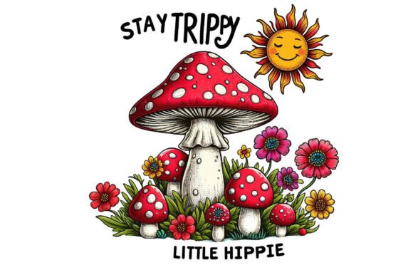 Download Stay Trippy Little Hippie Png - Hippie png Collection